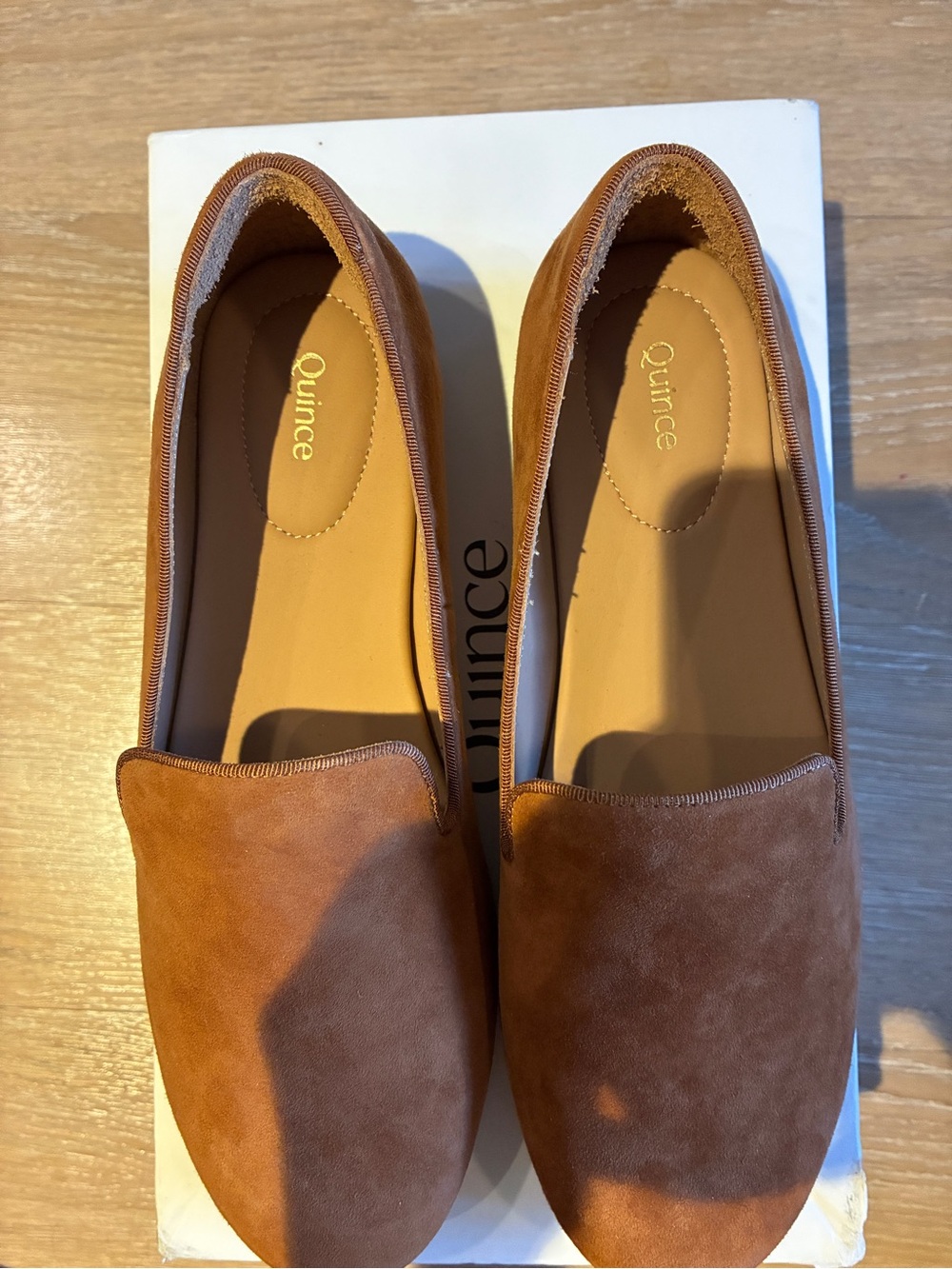 Quince Suede Italian Loafers - Picture 3 of 6